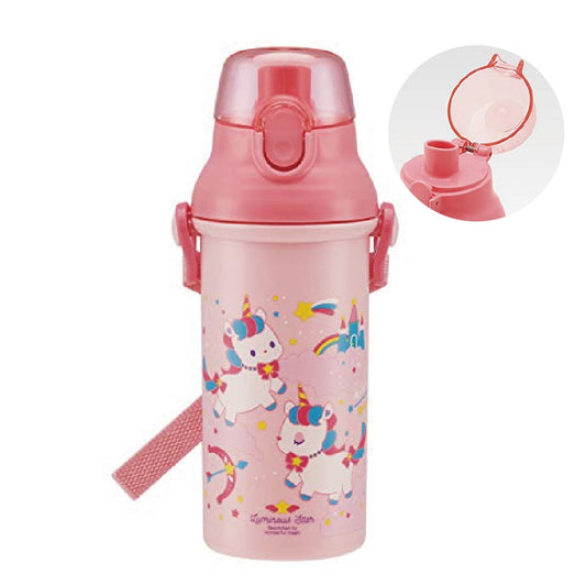 Skater - Antibacterial One-touch Water Bottle Unicorn 480ml