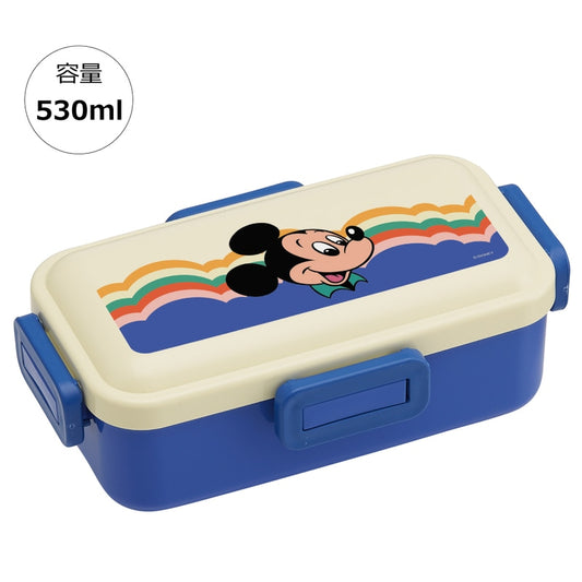 Skater - Bento 4-Point Lock Lunch Box 530ml Mickey