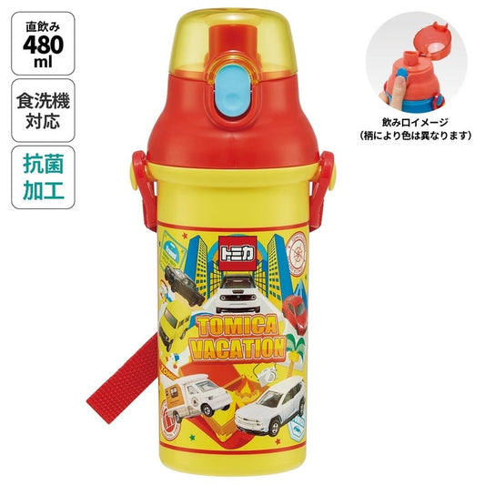 Skater - Antibacterial One-touch Water Bottle Tomic 480ml