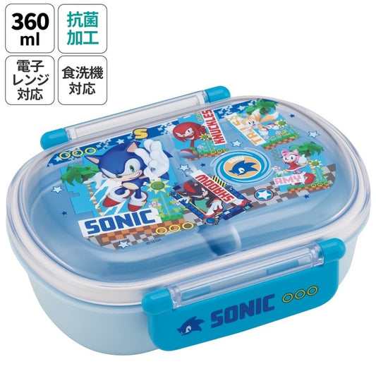 Skater - Antibacterial Bento Lunch Box 360ml Sonic