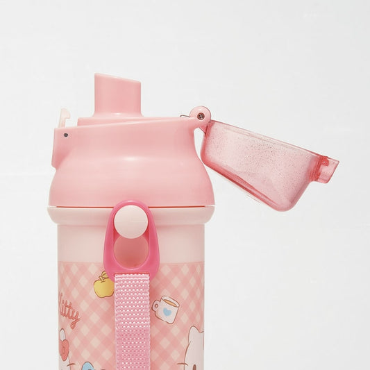 Skater - Antibacterial One-touch Water Bottle Hello Kitty 480ml