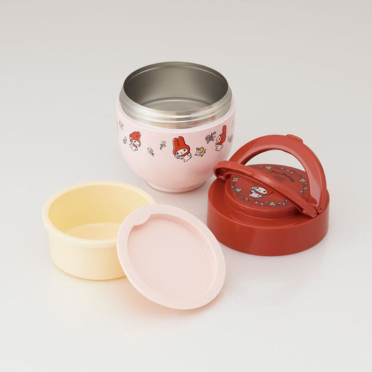 Skater - Antibacterial Vacuum Stainless Lunch Box with Handle 540ml My Melody