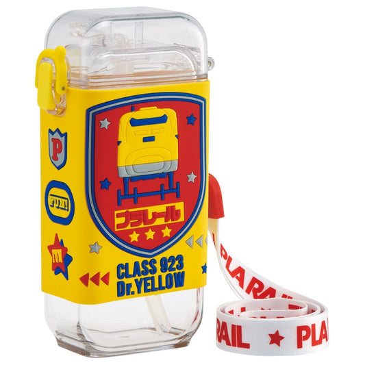 Skater - Square One Push Straw Watter Bottle 450ml Dr. Praral