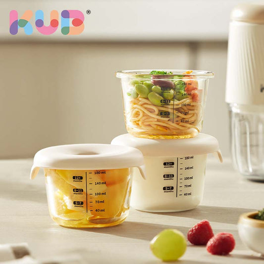 KUB - Glass Food Container 180ml