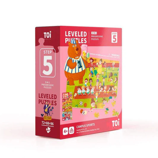 TOI - Leveled Puzzle Step 5 Campus Sports