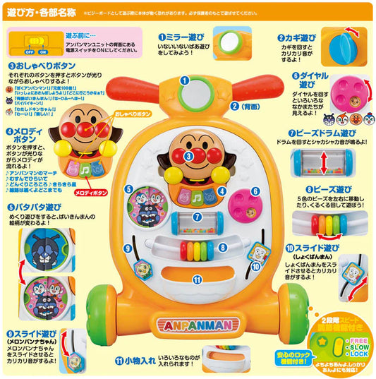 Anpanman - 3 Stages Greedy Suku Suku Walker