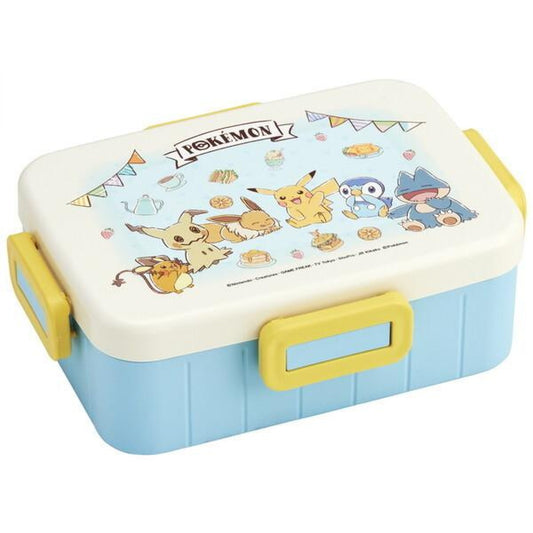 Skater - Bento Lunch Box 4 Point Lock 650ml Pokemon