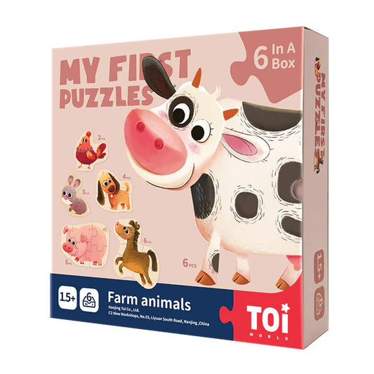 TOI - My First Puzzles-Farm Animals