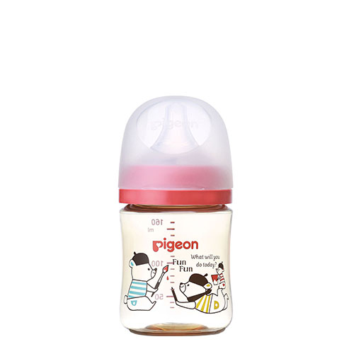 Pigeon - Baby PPSU Feeding Bottle Wide Neck PPSU 160ml Bear