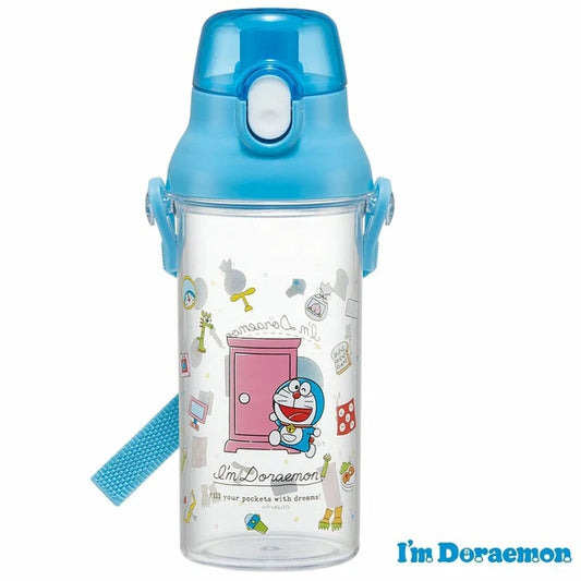 Skater - Antibacterial One-touch Water Bottle Doraemon 480ml