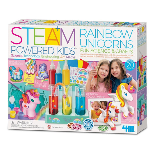 4M - STEAM Powered Kids Rainbows & Unicorns Art&Craft Kit