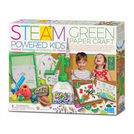4M - STEAM Powered Kids Green Paper Craft Kit