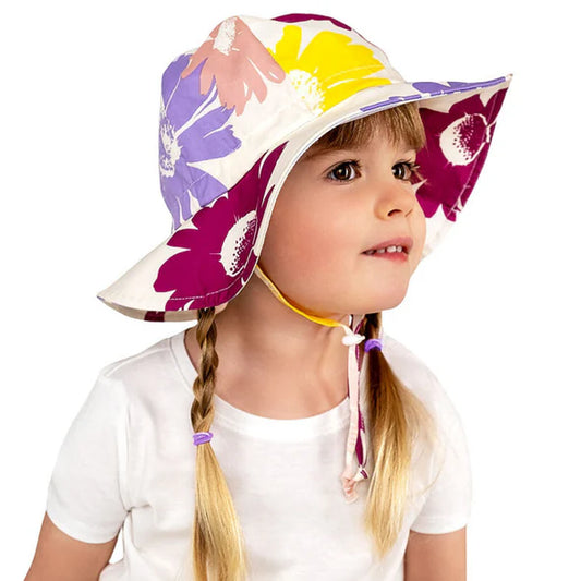 Jan & July Kids Cotton Floppy Hat Diamond Daisy