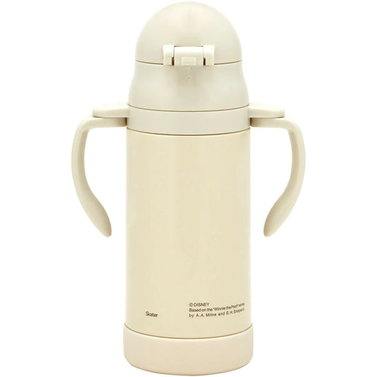 Skater - Vacuum Stainless Steel Straw Insulated Bottle Winnie the Pooh 350ml