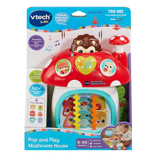 Vtech - Pop and Play Mushroom House
