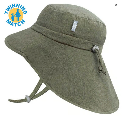 Jan & July Kids Aqua Dry Adventure Hat Army Green