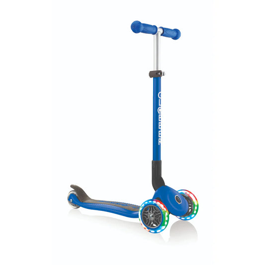Globber - Primo Foldable 3 Wheel Scooter Navy Blue 3+