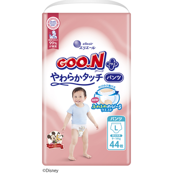 GOO.N Plus - Pants Best Comfort L 44pcs 9-14kg