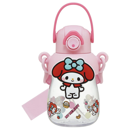 Skater - Straw Water Bottle with 3D Mascot 650mL My Melody