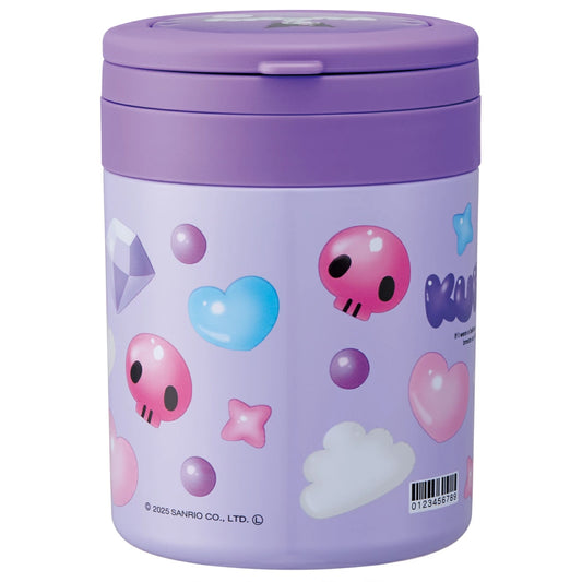 Skater - Antibacterial Insulated Thermal Soup Jar 500ml Kuromi Puffy Ballon