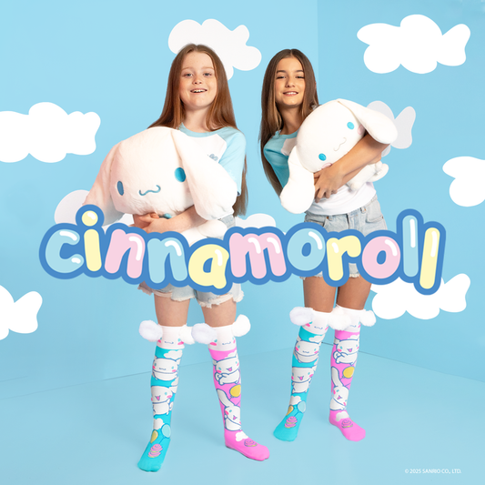 MADMIA - Cinnamoroll Scoks- Kids & Adults Age 6 - 99Y