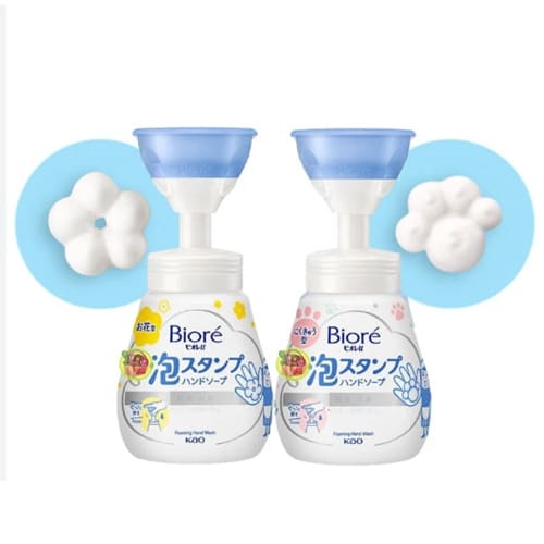 Biore u Foam Stamp Kids Hand Soap Paw