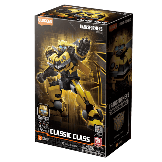 Blokees Figures - Transformers (Model Kit) Classic Class 02 - Bumblebee (10cm)