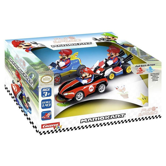 Carrera - Pull and Speed Mario Kart Triple Pack Wii, MK8 and Mach 8