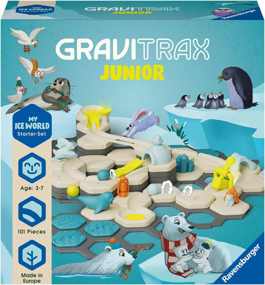 GraviTrax Junior - Large Starter Set Ice Marble Run