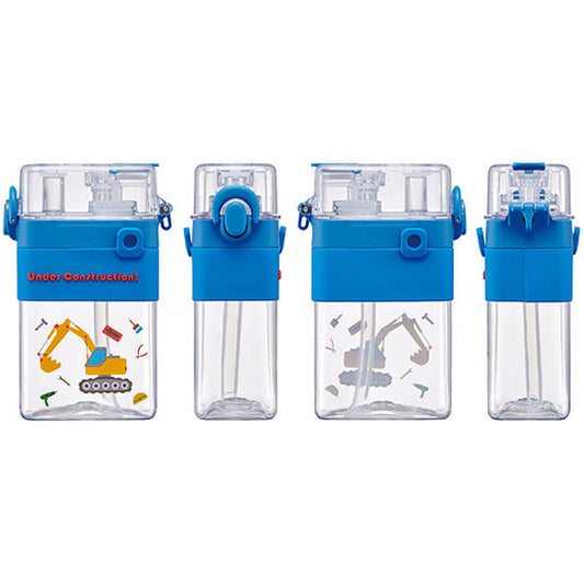 Skater - Square 2 Way Watter Bottle 600ml Excavator