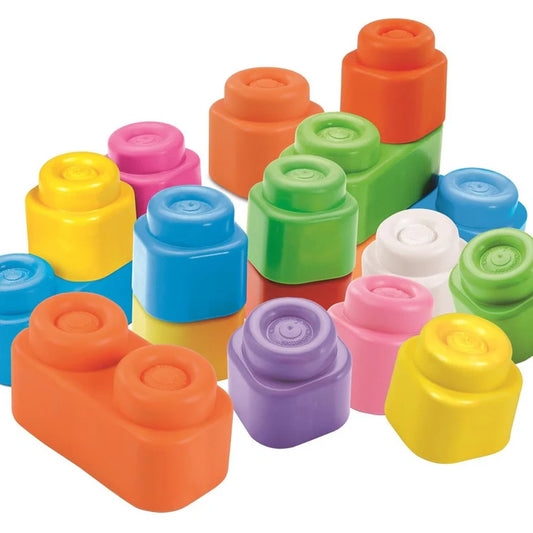 Clementoni - Soft Clemmy 20-Piece Set Soft Blocks