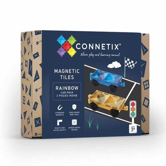 CONNETIX - Rainbow 2 Piece car pack