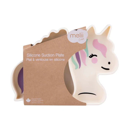 Melii Silicone Suction Plate - Unicorn