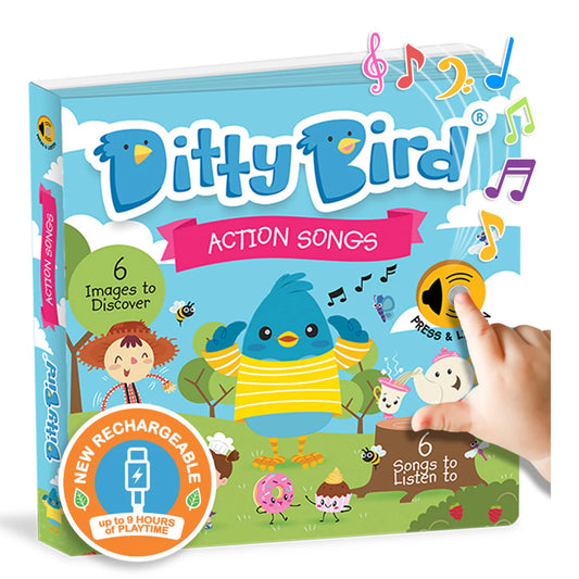 Ditty Bird - Action Songs - USB-C rechargeable