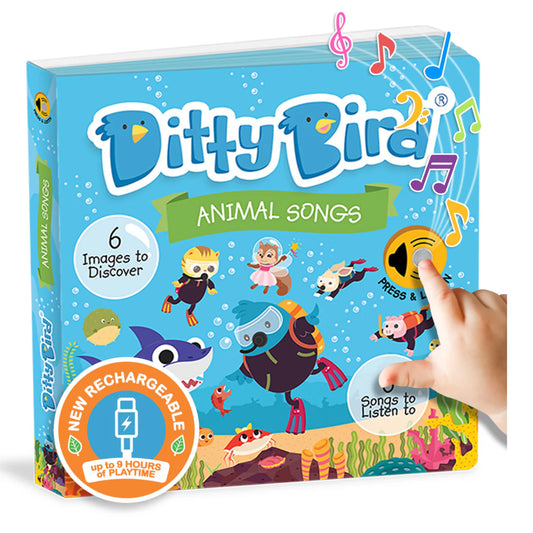 Ditty Bird - Animal Songs - USB-C rechargeable