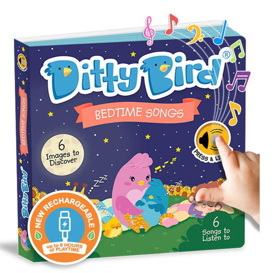 Ditty Bird - Bedtime Songs - USB-C rechargeable
