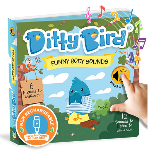 Ditty Bird - Funny Body Sounds - USB-C rechargeable