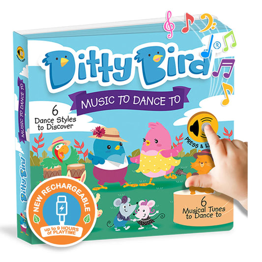 Ditty Bird - Music To Dance To - USB-C rechargeable