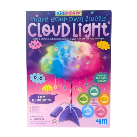 4M - KidzMaker Make Your Own Fluffy Cloud Light