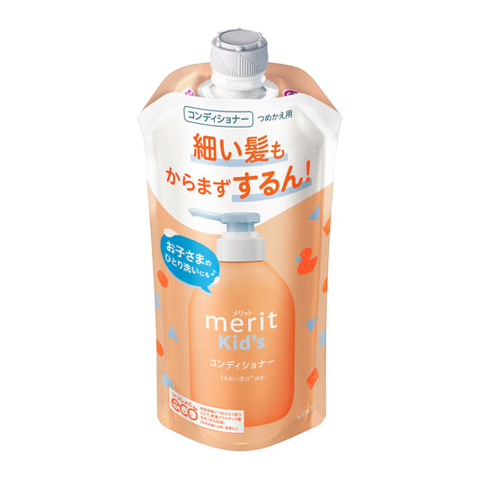 Kao - Merit Kids Hair Conditioner Pump 360ml Floral Scent