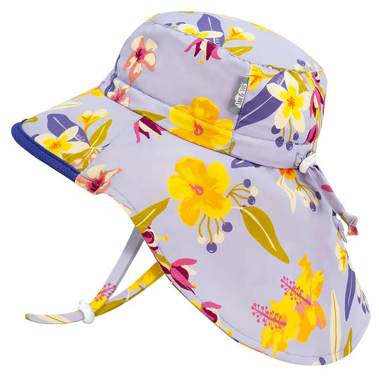 Jan & July Kids Aqua Dry Adventure Hat Tropical Bloom