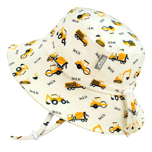 Jan & July Kids Cotton Floppy Hat Little Diggers