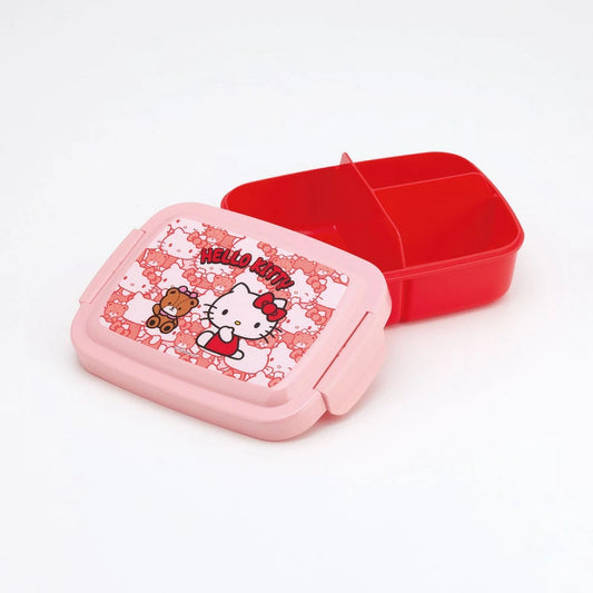 Skater - Bento Three-Partition Lunch Box 840ml Hello Kitty