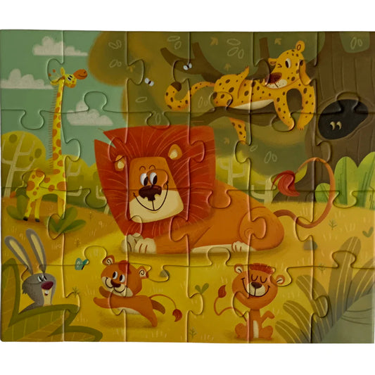 TOI - Leveled Puzzle Step 3 Wild Animals