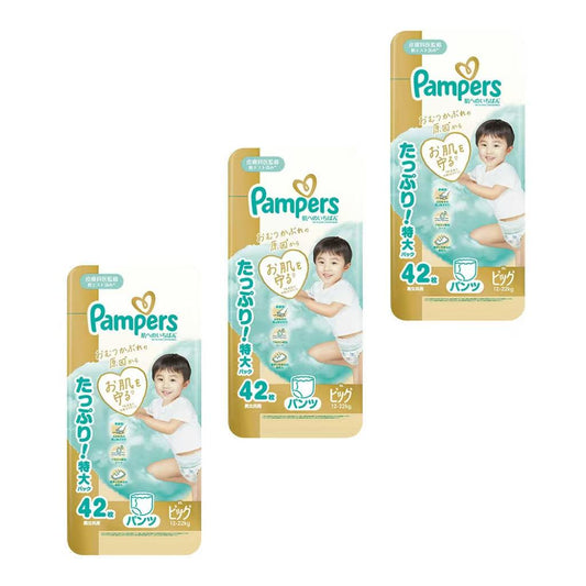 Pampers - Premium Care Nappy Pants XL size 1 Carton 126pcs (XL42pcs*3)12-22 kg