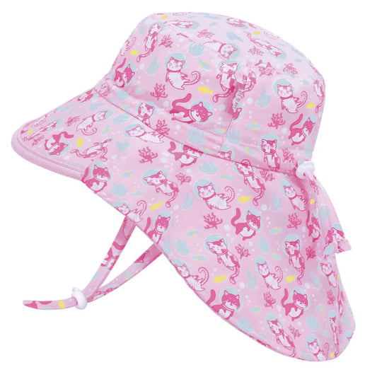 Jan & July Kids Aqua Dry Adventure Hat Diving Cats