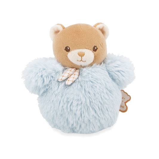 Kaloo - Signature Pompom Bear Blue/ Pink/Cream
