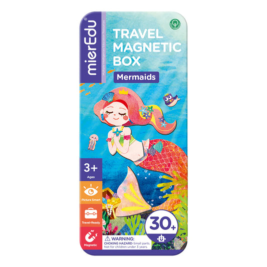 mierEdu - Travel Magnetic Tin Box Set Mermaids