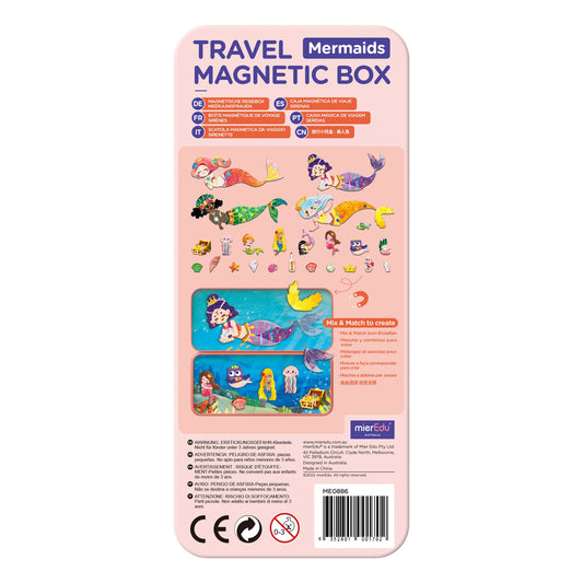 mierEdu - Travel Magnetic Tin Box Set Mermaids