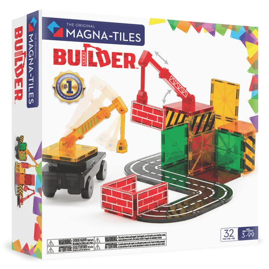 MAGNA-TILES Builder - 32 Piece Set